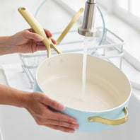 Donna Hay by GreenPanCeramic Non-Stick Sauté Pan with Lid, 26CM