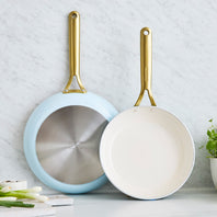 Donna Hay by GreenPanCeramic Non-Stick 2-Piece Frypan Set, 24CM and 28CM