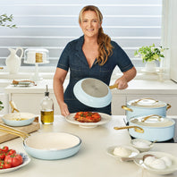 Donna Hay by GreenPanCeramic Non-Stick 2-Piece Frypan Set, 24CM and 28CM
