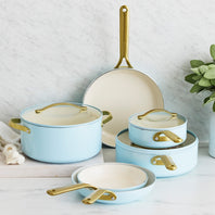 Donna Hay by GreenPan6(13)-Piece Ceramic Non-Stick Cookware Set