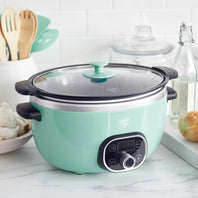 cc009512-001 - Slow Cooker GreenLife Duo Slow Cooker, Turquoise - Product Image 2