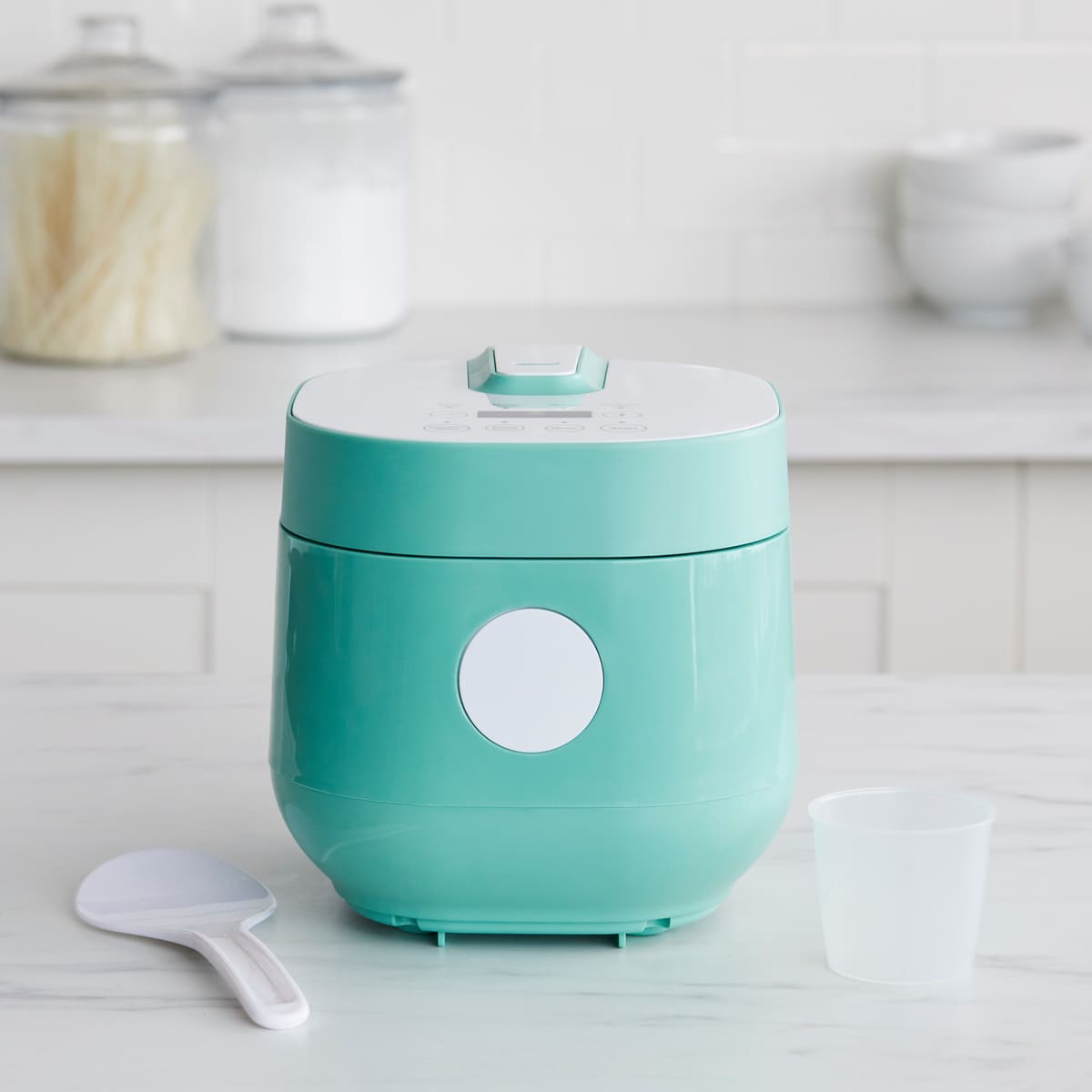 CC009518-001 - Rice Cooker GreenLife 4-Cup Rice & Grains Cooker Turquoise - Product Image 2