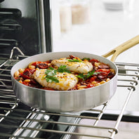 Donna Hay by GreenPan3-Ply Stainless Steel Sauté Pan with Lid, 26CM