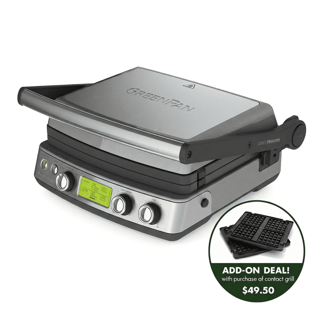 Contact Grill <br> Stainless Steel