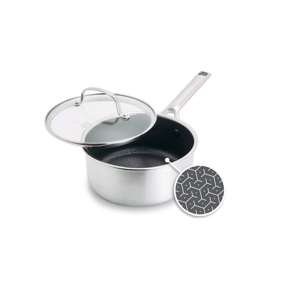 Apex<br> Thermobond Hybrid Ceramic Non-stick Saucepan - 18cm