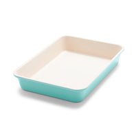 BW000053-002 - GreenLife Bakeware Rectangular Cake Pan, Turquoise - 34 x 24cm - Product Image 1