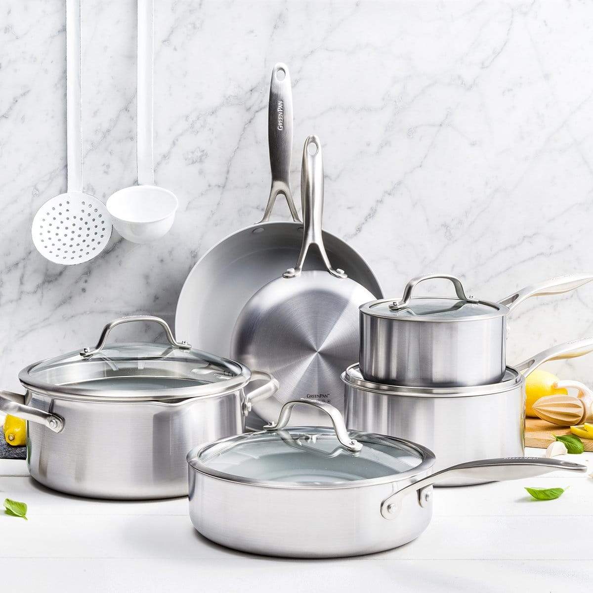 CC000018-001 - Venice Pro 10pc Cookware Sets, Stainless Steel - Product Image 2