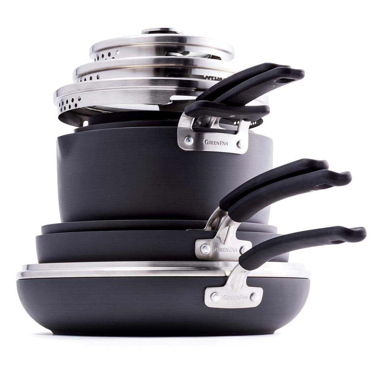 CC002120-001 - Levels 14pc Cookware Sets, Dark Grey - Product Image 3