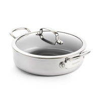 CC004414-001 - Premiere Skillet with Lid, Stainless Steel - 30cm - Product Image 1