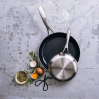 CC005371-001 - Geneva 2pc Cookware Sets, Stainless Steel - 20 & 28cm - Product Image 2