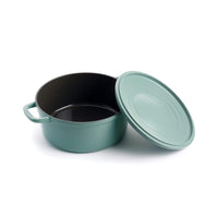 CC005542-001 - Featherweights Casserole with Lid, Smokey Sky Blue - 24cm - Product Image 4