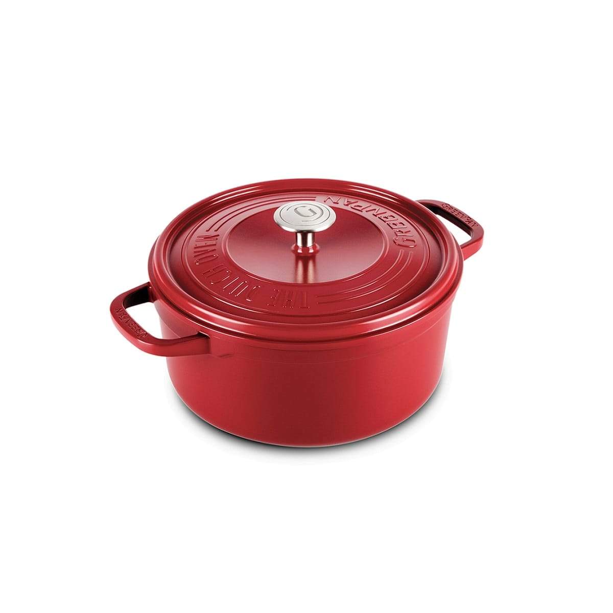 CC005554-001 - Featherweights Casserole with Lid, Scarlet Red - 24cm - Product Image 1