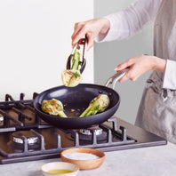 CC006539-001 - Omega Frying Pan With Lid, Black - 24cm - Product Image 5