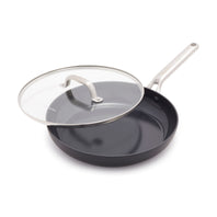 CC006541-001 - Omega Frying Pan With Lid, Black - 30cm - Product Image 1