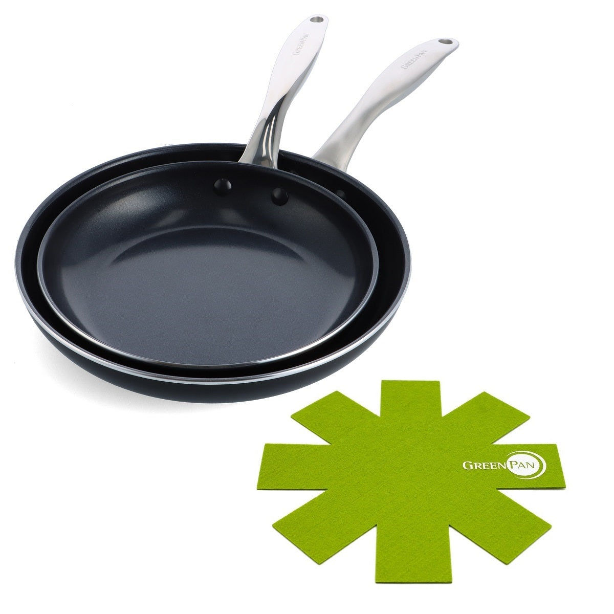 CC006705-002 - Royal 2pc Cookware Sets, Black - 24 & 28cm - Product Image 1