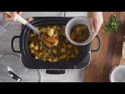 Slow Cooker<br> Stainless Steel, 6L